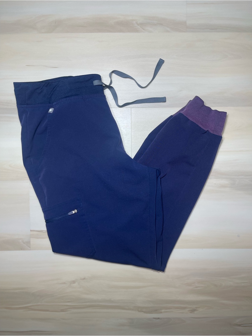 Figs Nursing Jogger Scrub Pants Women’s Sz Medium Blue #W18SW2005